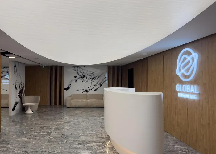 公寓 Urban Global Skyline, 23rd Floor No 17, Free Garage, Self Check-in, No Deposit